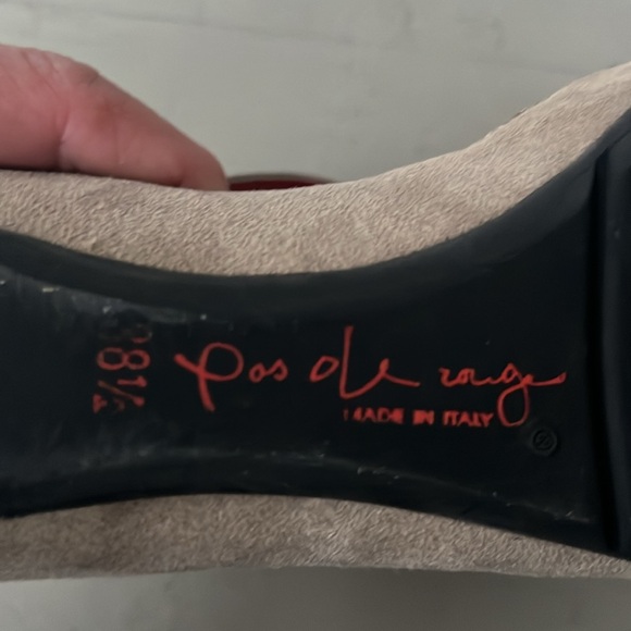 Pas de Rouge Taupe Sandals 8.5 - Picture 8 of 10